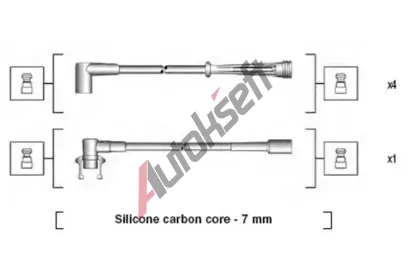 MAGNETI MARELLI Sada kabel pro zapalovn MAG 941145170714, 941145170714