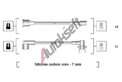 MAGNETI MARELLI Sada kabel pro zapalovn MAG 941145230720, 941145230720