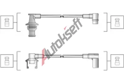 MAGNETI MARELLI Sada kabel pro zapalovn MAG 941145260723, 941145260723