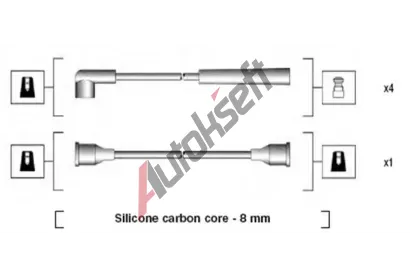 MAGNETI MARELLI Sada kabel pro zapalovn MAG 941185070768, 941185070768