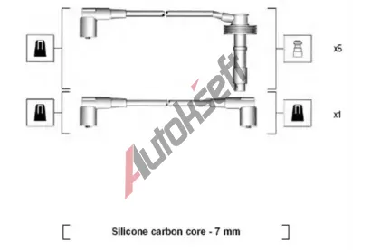 MAGNETI MARELLI Sada kabel pro zapalovn MAG 941215110796, 941215110796