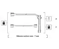 Sada kabel pro zapalovn MAGNETI MARELLI ‐ MAG 941285080844