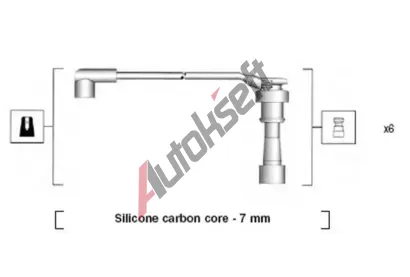 MAGNETI MARELLI Sada kabel pro zapalovn MAG 941285150872, 941285150872