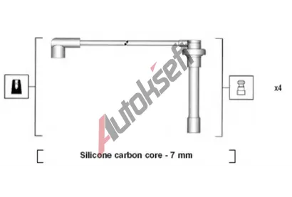 MAGNETI MARELLI Sada kabel pro zapalovn MAG 941315030890, 941315030890