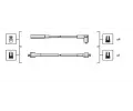 Sada kabel pro zapalovn MAGNETI MARELLI ‐ MAG 941318111023