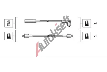 MAGNETI MARELLI Sada kabel pro zapalovn MAG 941318111023, 941318111023