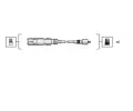 Sada kabel pro zapalovn MAGNETI MARELLI ‐ MAG 941318111043