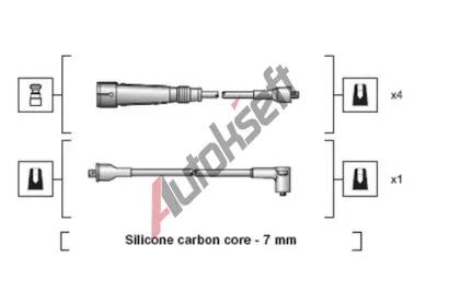 MAGNETI MARELLI Sada kabel pro zapalovn MAG 941318111112, 941318111112