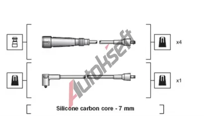 MAGNETI MARELLI Sada kabel pro zapalovn MAG 941318111129, 941318111129