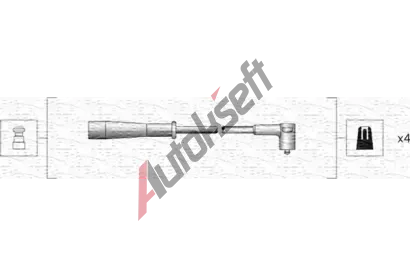 MAGNETI MARELLI Sada kabel pro zapalovn MAG 941318111130, 941318111130