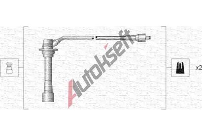 MAGNETI MARELLI Sada kabel pro zapalovn MAG 941318111135, 941318111135