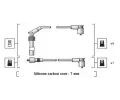 MAGNETI MARELLI Sada kabel pro zapalovn MAG 941318111140, 941318111140