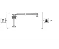 MAGNETI MARELLI Sada kabel pro zapalovn MAG 941318111142, 941318111142