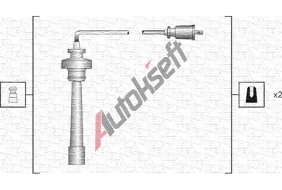 MAGNETI MARELLI Sada kabel� pro zapalov�n� MAG 941318111192, 941318111192