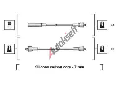 MAGNETI MARELLI Sada kabelů pro zapalování MAG 941318111230, 941318111230 MAGNETI MARELLI Sada kabelů pro zapalování MAG 941318111230, 941318111230