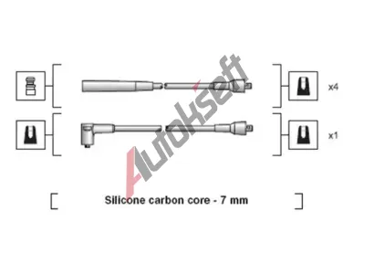 MAGNETI MARELLI Sada kabel pro zapalovn MAG 941318111249, 941318111249
