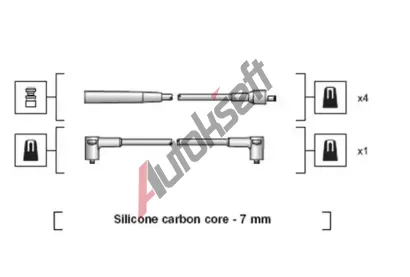 MAGNETI MARELLI Sada kabel pro zapalovn MAG 941318111251, 941318111251