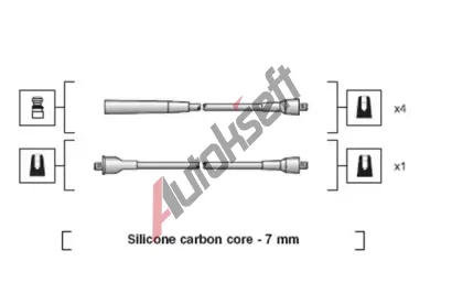 MAGNETI MARELLI Sada kabel pro zapalovn MAG 941318111252, 941318111252