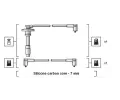 Sada kabel pro zapalovn MAGNETI MARELLI ‐ MAG 941318111264