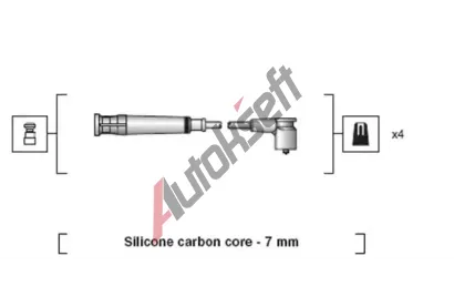 MAGNETI MARELLI Sada kabel pro zapalovn MAG 941318111269, 941318111269