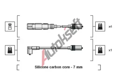 MAGNETI MARELLI Sada kabel pro zapalovn MAG 941318111270, 941318111270