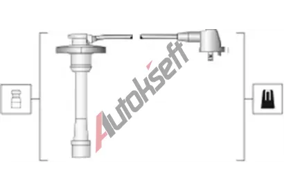 MAGNETI MARELLI Sada kabel pro zapalovn MAG 941318111274, 941318111274