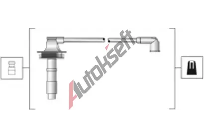 MAGNETI MARELLI Sada kabel pro zapalovn MAG 941318111279, 941318111279