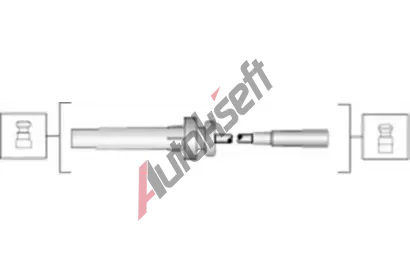 MAGNETI MARELLI Sada kabel pro zapalovn MAG 941318111286, 941318111286