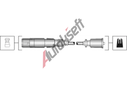 MAGNETI MARELLI Sada kabel pro zapalovn MAG 941318111304, 941318111304