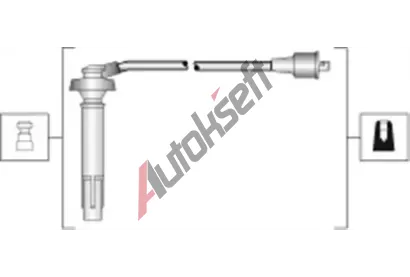 MAGNETI MARELLI Sada kabel� pro zapalov�n� MAG 941318111310, 941318111310