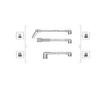 Sada kabel pro zapalovn MAGNETI MARELLI ‐ MAG 941319170001
