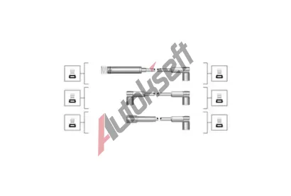 MAGNETI MARELLI Sada kabel pro zapalovn MAG 941319170013, 941319170013