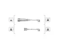 Sada kabel pro zapalovn MAGNETI MARELLI ‐ MAG 941319170017