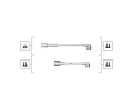 Sada kabel pro zapalovn MAGNETI MARELLI ‐ MAG 941319170022