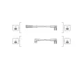 Sada kabel pro zapalovn MAGNETI MARELLI ‐ MAG 941319170024