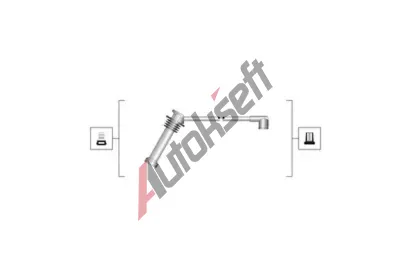 MAGNETI MARELLI Sada kabel pro zapalovn MAG 941319170038, 941319170038