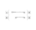 Sada kabel pro zapalovn MAGNETI MARELLI ‐ MAG 941319170040