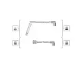 Sada kabel pro zapalovn MAGNETI MARELLI ‐ MAG 941319170045