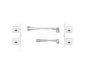 Sada kabel pro zapalovn MAGNETI MARELLI ‐ MAG 941319170051