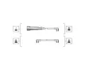 Sada kabel pro zapalovn MAGNETI MARELLI ‐ MAG 941319170065