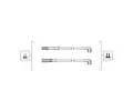 Sada kabel pro zapalovn MAGNETI MARELLI ‐ MAG 941319170068