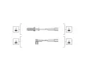 Sada kabel pro zapalovn MAGNETI MARELLI ‐ MAG 941319170069
