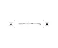 Sada kabel pro zapalovn MAGNETI MARELLI ‐ MAG 941319170070