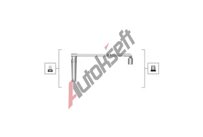 MAGNETI MARELLI Sada kabel pro zapalovn MAG 941319170076, 941319170076