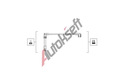 MAGNETI MARELLI Sada kabel pro zapalovn MAG 941319170082, 941319170082