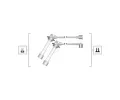 Sada kabel pro zapalovn MAGNETI MARELLI ‐ MAG 941319170083