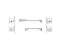 Sada kabel pro zapalovn MAGNETI MARELLI ‐ MAG 941319170088