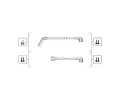 Sada kabel pro zapalovn MAGNETI MARELLI ‐ MAG 941319170091