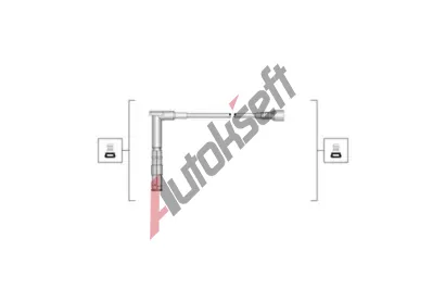 MAGNETI MARELLI Sada kabel pro zapalovn MAG 941319170100, 941319170100