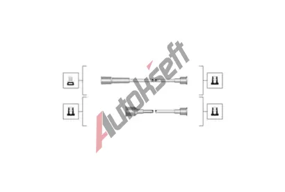 MAGNETI MARELLI Sada kabel� pro zapalov�n� MAG 941319170107, 941319170107